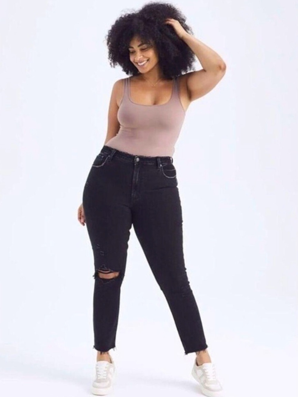 Abercrombie & Fitch Women's Skinny High Rise Curve Love Jeans